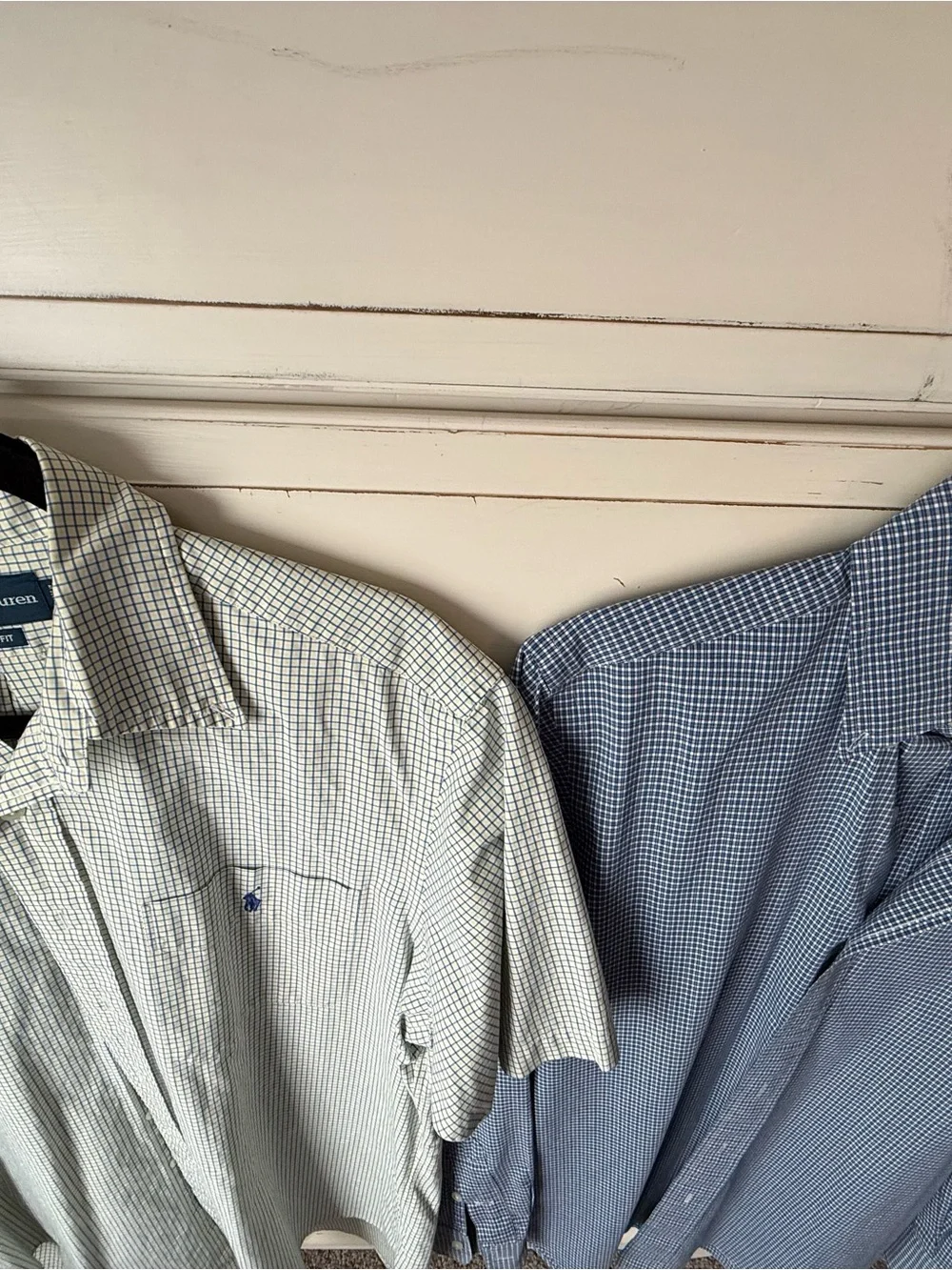 Polo by Ralph Lauren Two-Tone Check Button-Down Shirts - Light Blue & Navy